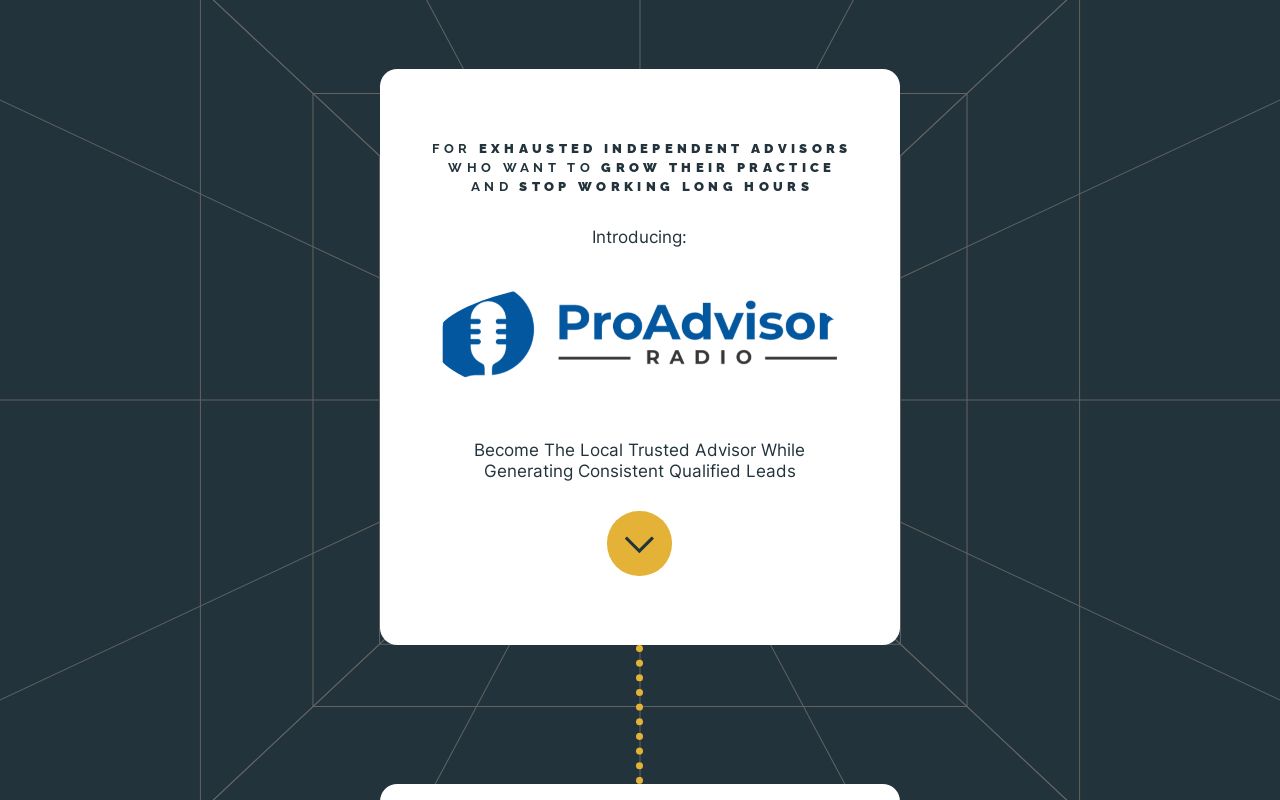 Pro Advisor Radio